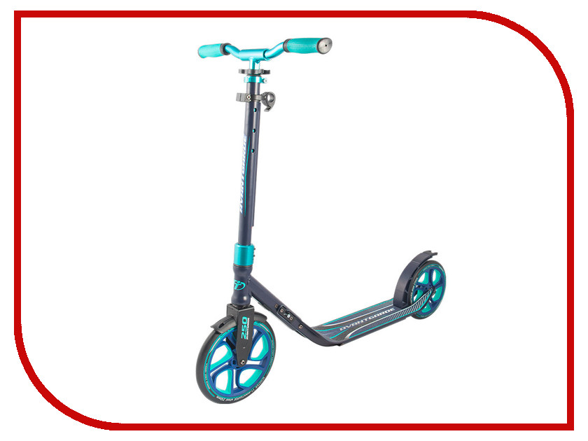 

Самокат Tech Team Avantgarde Black-Light Blue
