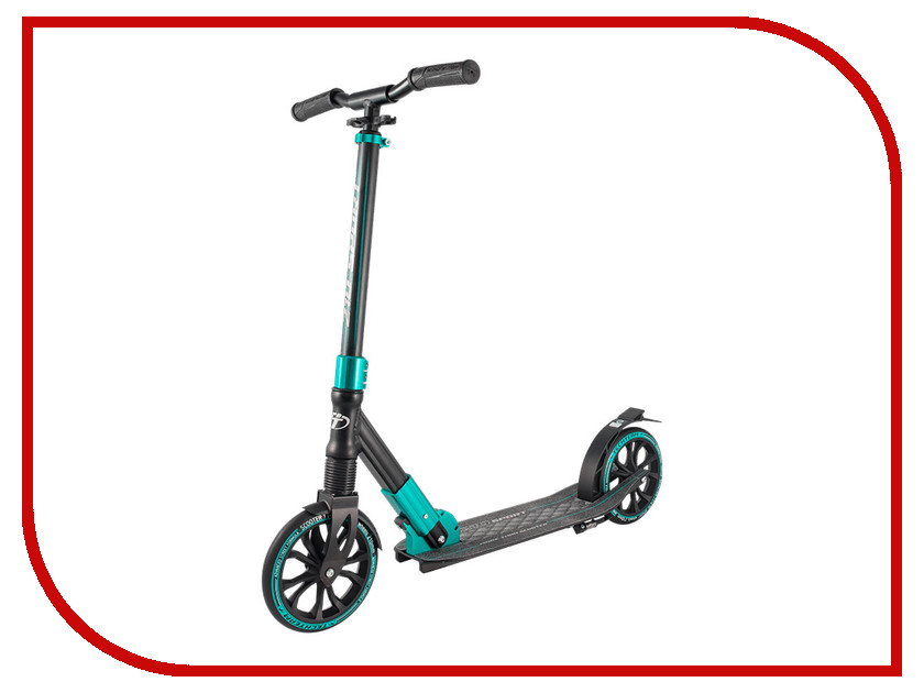 

Самокат Tech Team TT 210 Sport Black-Light Blue, TT 210 Sport