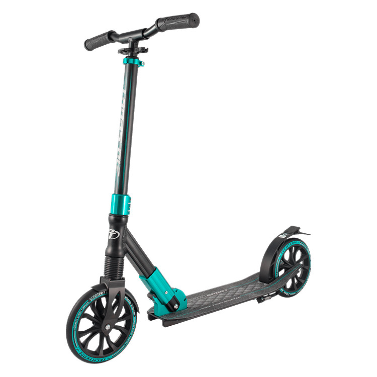 

Самокат Tech Team TT 210 Sport 2019 Black-Light Blue, TT 210 Sport