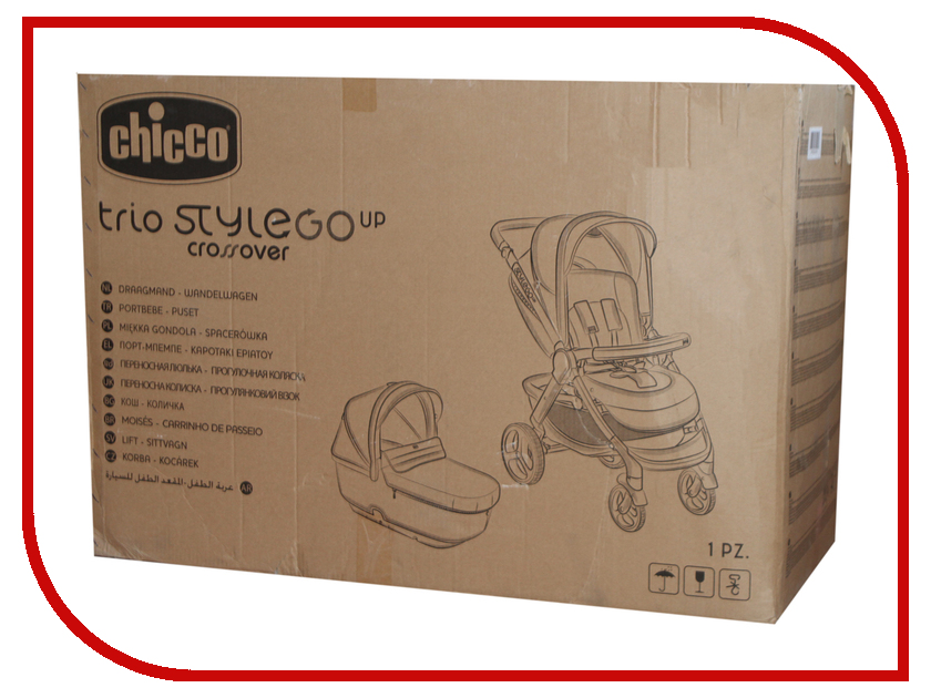 

Коляска Chicco Duo Stylego Up Crossover Beige 00079760140000