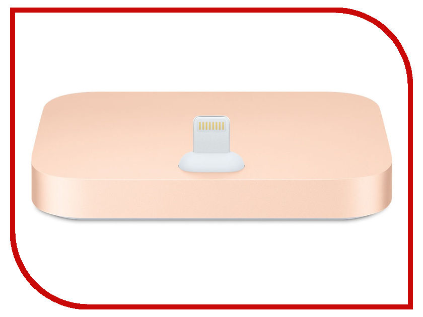 

Аксессуар Apple iPhone Lightning Dock MQHX2ZM/A Gold