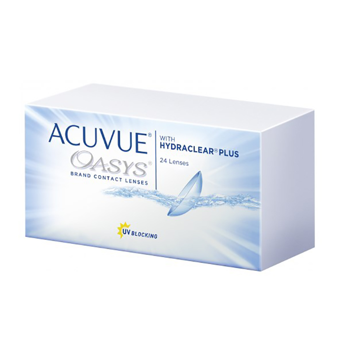 

Контактные линзы Johnson & Johnson Acuvue Oasys with Hydraclear Plus (24 линзы / 8.4 / -1.5), Acuvue Oasys with Hydraclear Plus