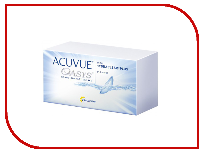 фото Контактные линзы Johnson & Johnson Acuvue Oasys with Hydraclear Plus (24 линзы / 8.4 / -1.75) Johnson &amp; johnson