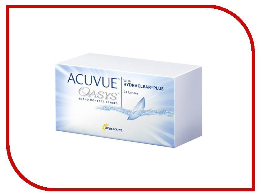 

Контактные линзы Johnson & Johnson Acuvue Oasys with Hydraclear Plus (24 линзы / 8.4 / -3.75)