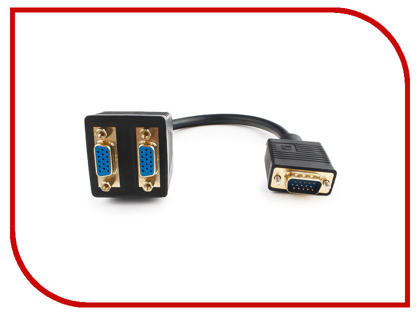 

Аксессуар Gembird Cablexpert Разветвитель VGA - 2xVGA CC-VGAX2-20CM