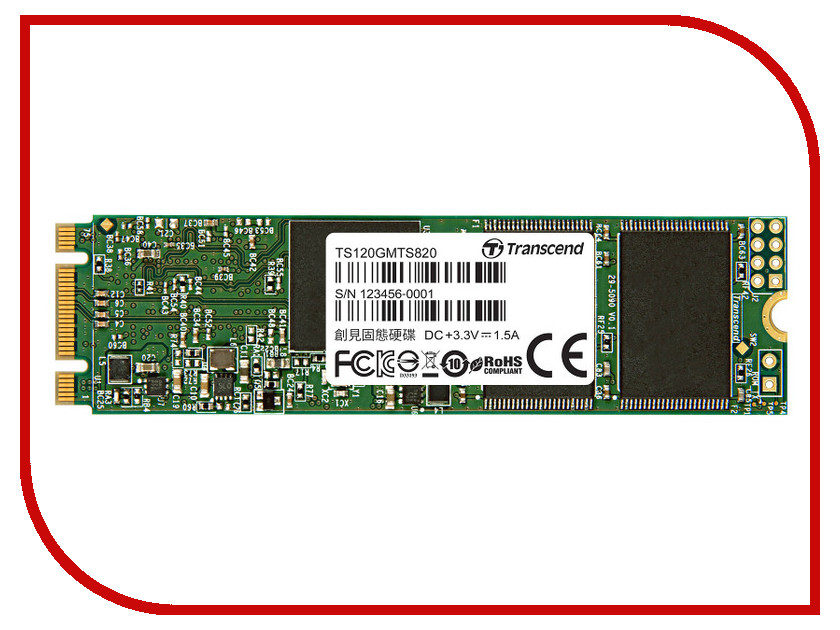 

Жесткий диск 120Gb - Transcend MTS820S TS120GMTS820S, TS120GMTS820S