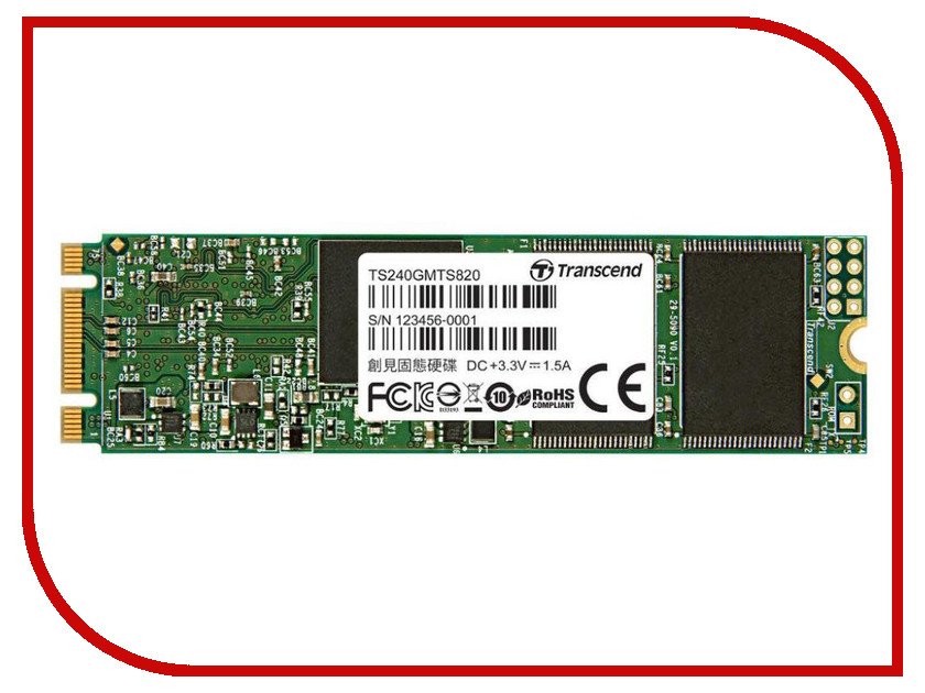 

Жесткий диск Твердотельный накопитель Transcend TS240GMTS820S