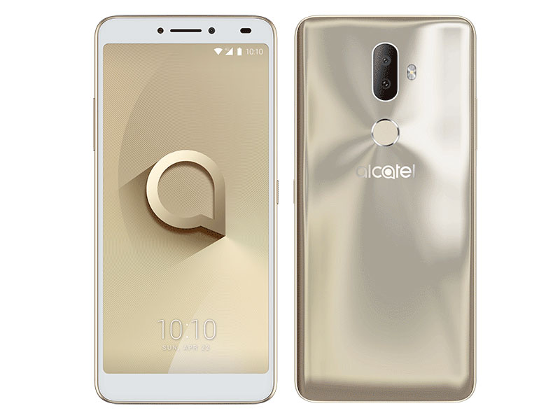

Сотовый телефон Alcatel 5099D 3V Black-Gold, 5099D 3V