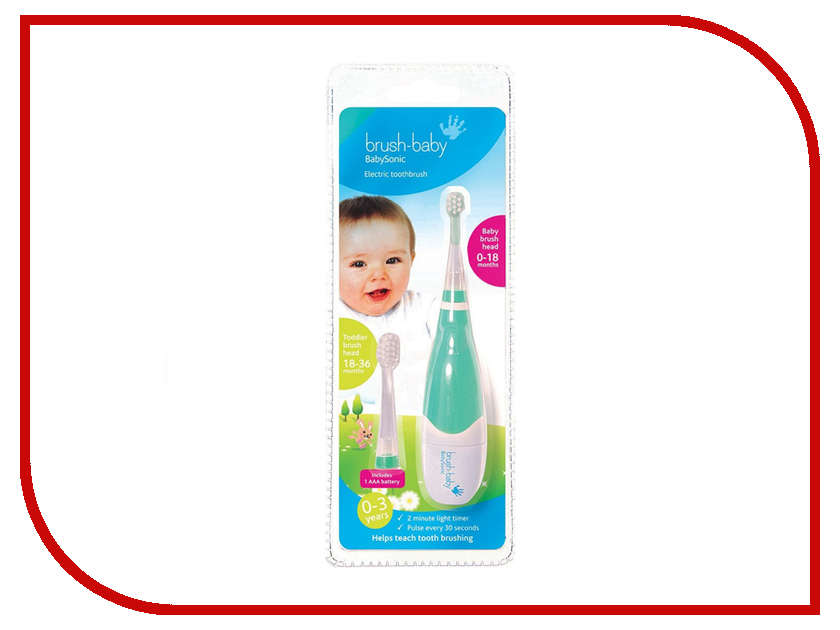 фото Зубная щетка Brush-baby BabySonic BRB051 Turquoise