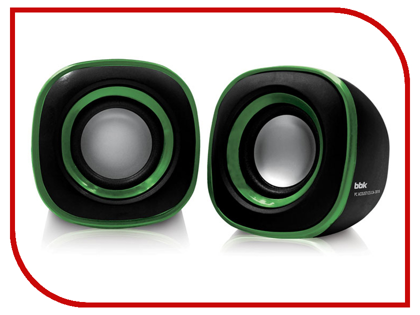 фото Колонка BBK CA-301S Black-Green