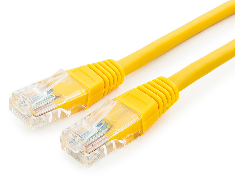 Zakazat.ru: Сетевой кабель Gembird Cablexpert UTP cat.5e 10m Yellow PP12-10M/Y