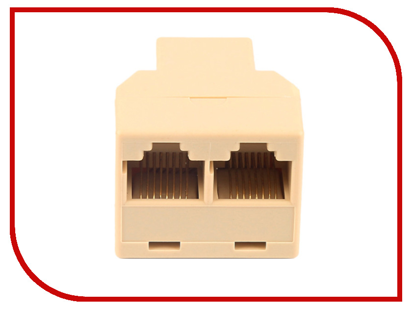 

Разветвитель Gembird Cablexpert RJ45 8P8C/F - 2x 8P8C/F US-09A
