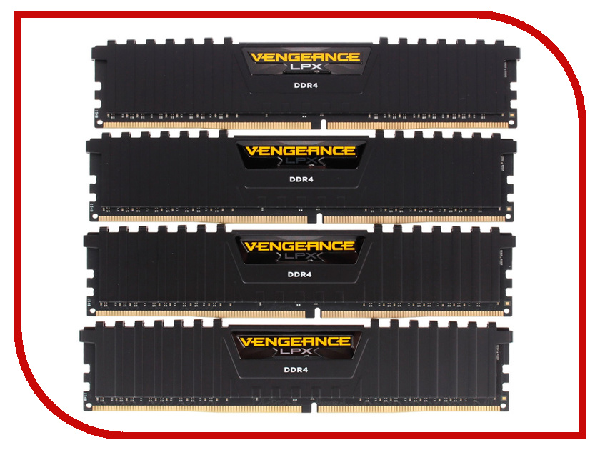 

Модуль памяти Corsair Vengeance DDR4 DIMM 3466MHz PC4-27700 CL16 - 64Gb CMK64GX4M4B3466C16