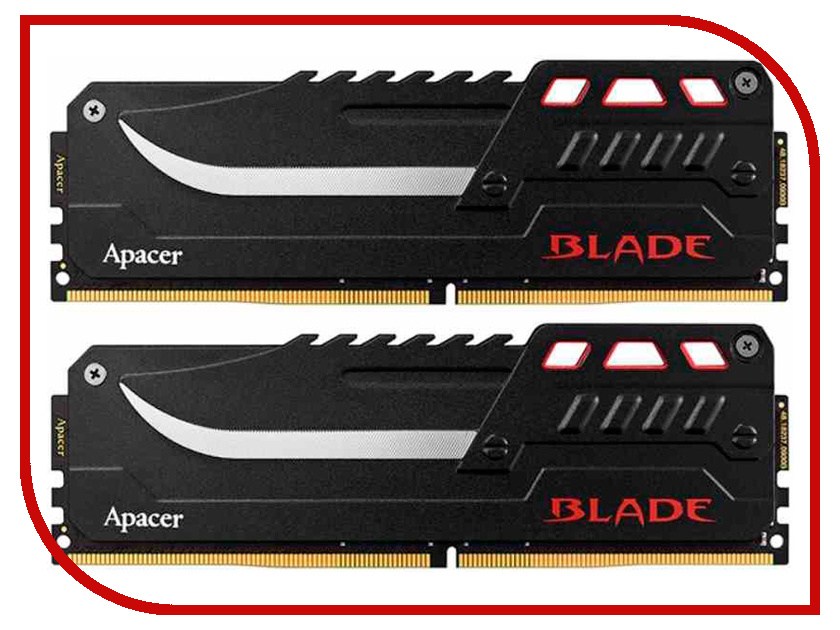 

Модуль памяти Apacer Blade DDR4 DIMM 3200MHz PC4-25600 CL16 16Gb EK.16GA1.GEBK2