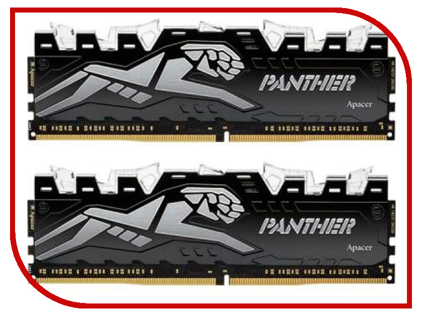 

Модуль памяти Apacer Panther Rage DDR4 DIMM 2800MHz PC4-22400 CL17 16Gb EK.16GAW.GFJK2