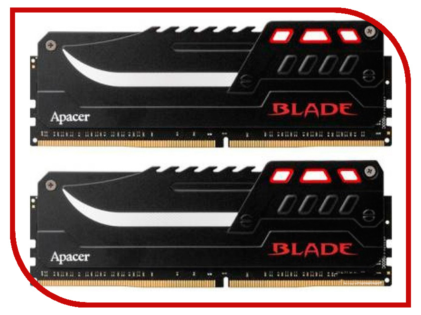 

Модуль памяти Apacer Blade DDR4 DIMM 2800MHz PC4-22400 CL17 32Gb EK.32GAW.GFBK2