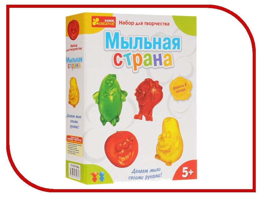 

Набор Ranok Creative Мыльная страна - Овощи Фрукты 15100166Р