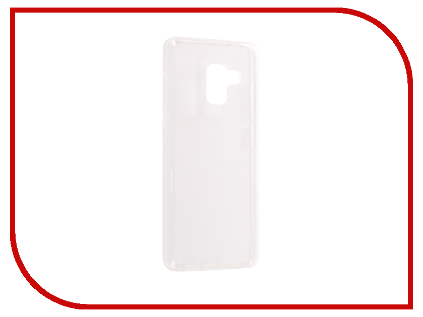 фото Аксессуар Чехол-накладка для Samsung Galaxy A8 2018 Media Gadget Essential Clear Cover ECCSGA818TR