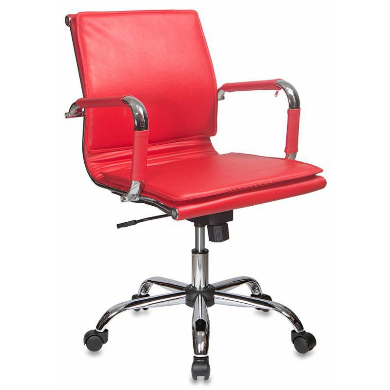Компьютерное кресло Бюрократ CH-993-Low Red кресло бюрократ ch 993 low v grey