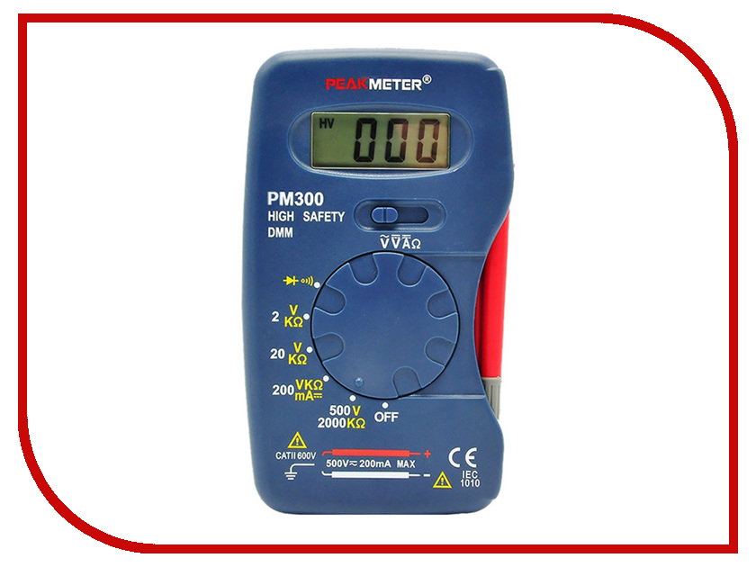 

Мультиметр PeakMeter PM300