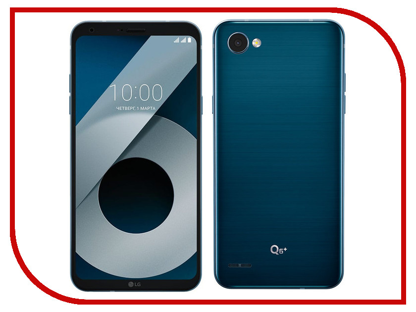 

Сотовый телефон LG M700AN Q6+ 64Gb Moroccan Blue