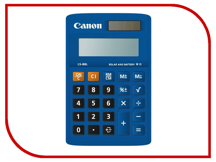 

Калькулятор Canon LS-88L-BL Blue