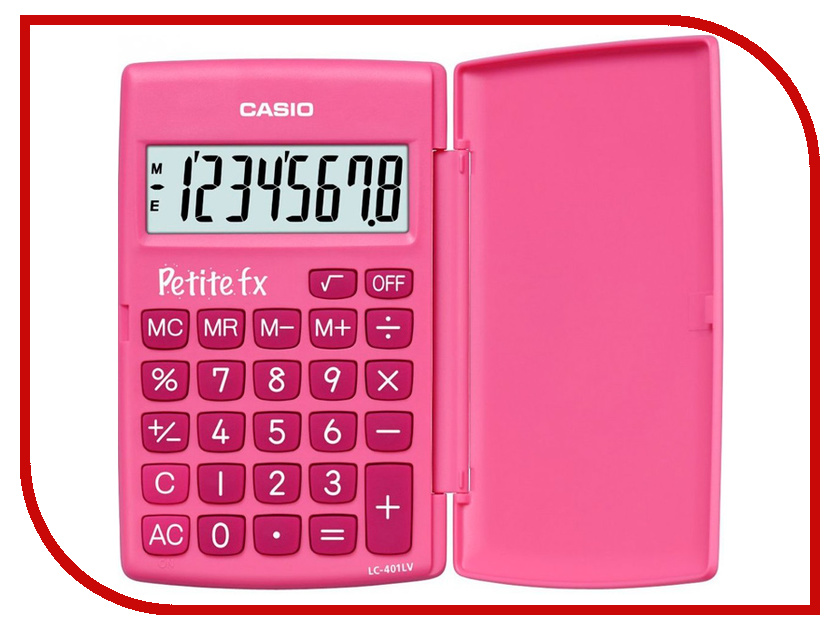 

Калькулятор Casio LC-401LV-PK Pink