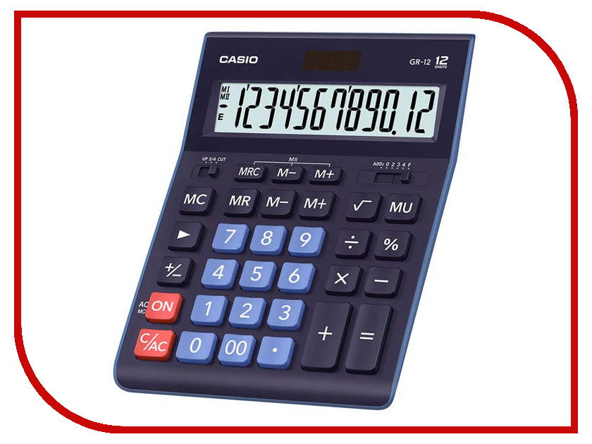 

Калькулятор Casio GR-12BU Dark-Blue