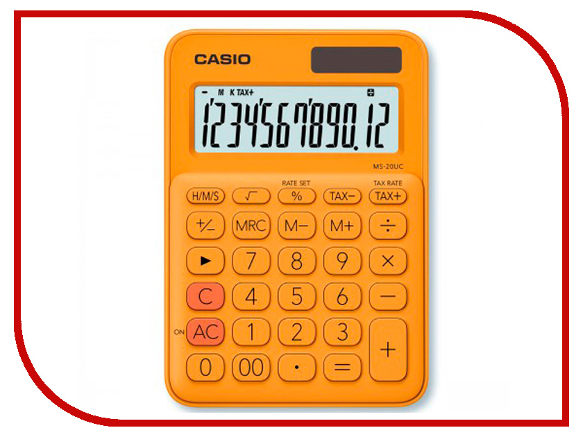 

Калькулятор Casio MS-20UC-RG-S-EC Orange