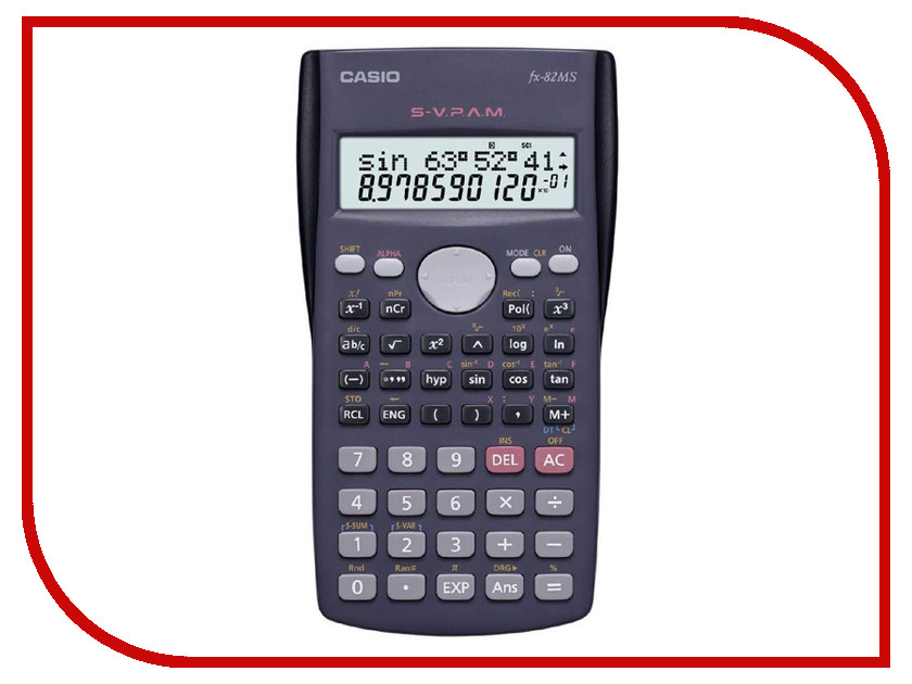 

Калькулятор Casio FX-82MS Black