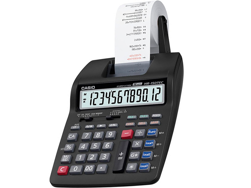

Калькулятор Casio HR-150RCE-WA-EC, HR-150RCE-WA-EC