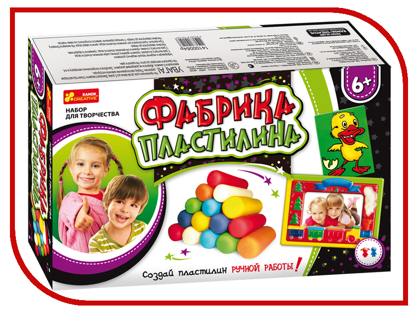 

Набор для лепки Ranok Creative Фабрика пластилина 14100064Р