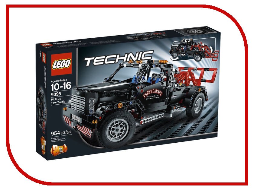 

Конструктор Lego Technic Pick-up Tow Truck 9395