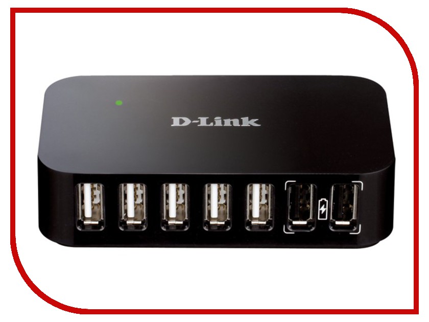 фото Хаб USB D-Link DUB-H7 USB 7-ports