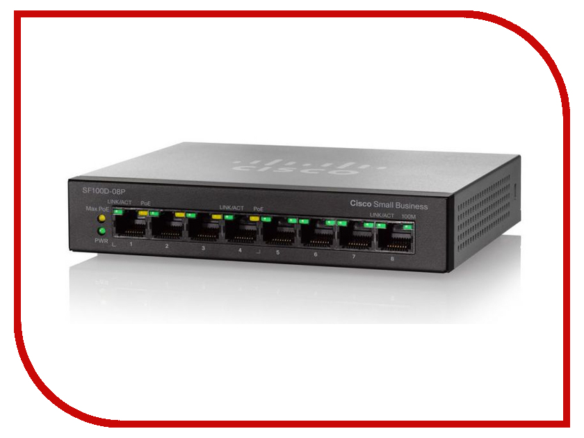 

Cisco SF110D-08HP, SF110D-08HP