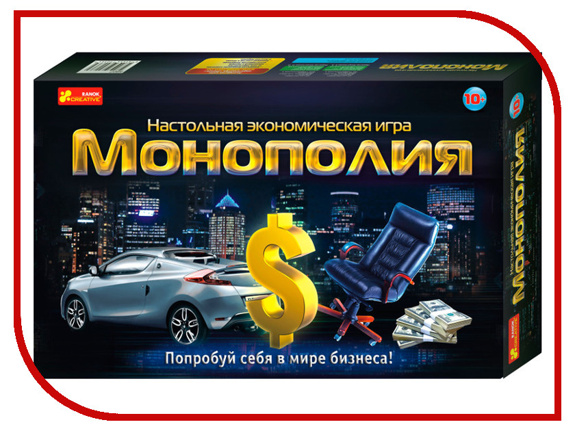 

Настольная игра Ranok Creative Монополия 12119001Р