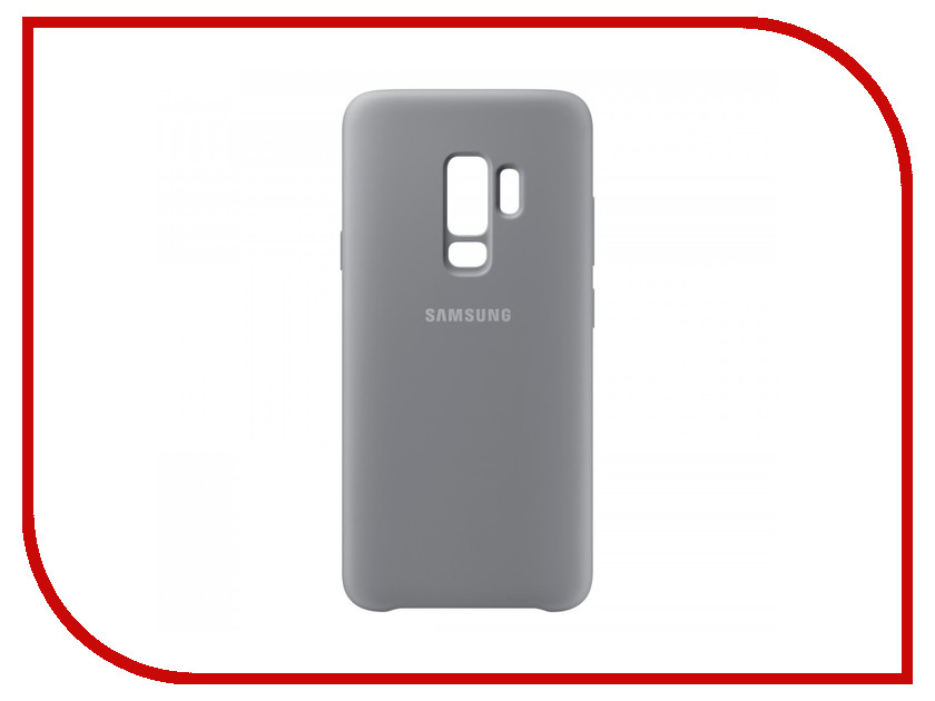 

Аксессуар Чехол Samsung Galaxy S9 Plus Silicone Cover Grey EF-PG965TJEGRU