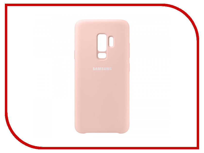 

Аксессуар Чехол Samsung Galaxy S9 Plus Silicone Cover Pink EF-PG965TPEGRU