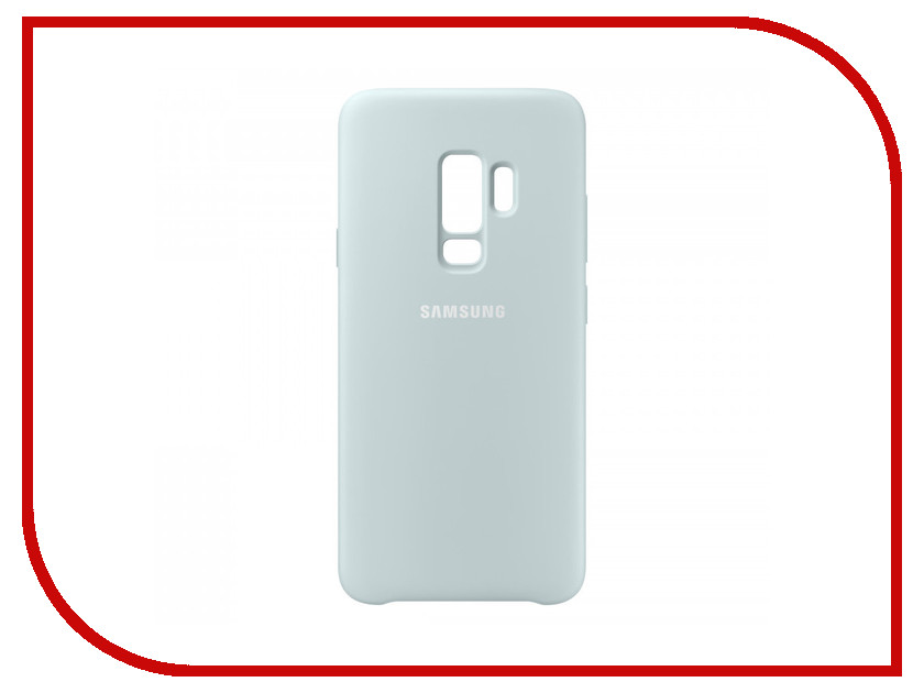 

Аксессуар Чехол Samsung Galaxy S9 Plus Silicone Cover Light Blue EF-PG965TLEGRU