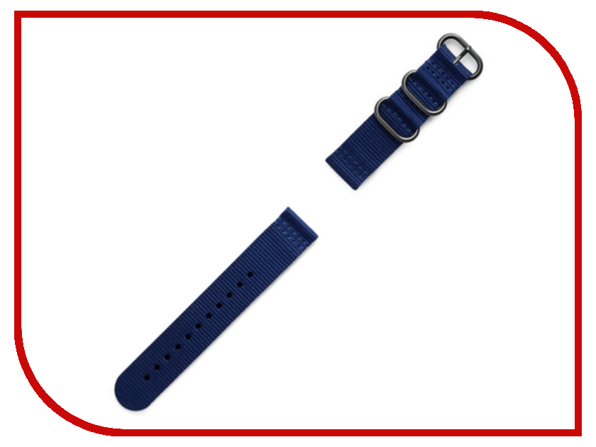 

Аксессуар Ремешок Araree для Samsung Gear Sport Premium Nato Blue GP-R600BREECAB