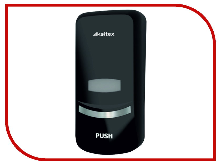 

Дозатор Ksitex FD-1369B 1L для жидкого мыла, FD-1369В