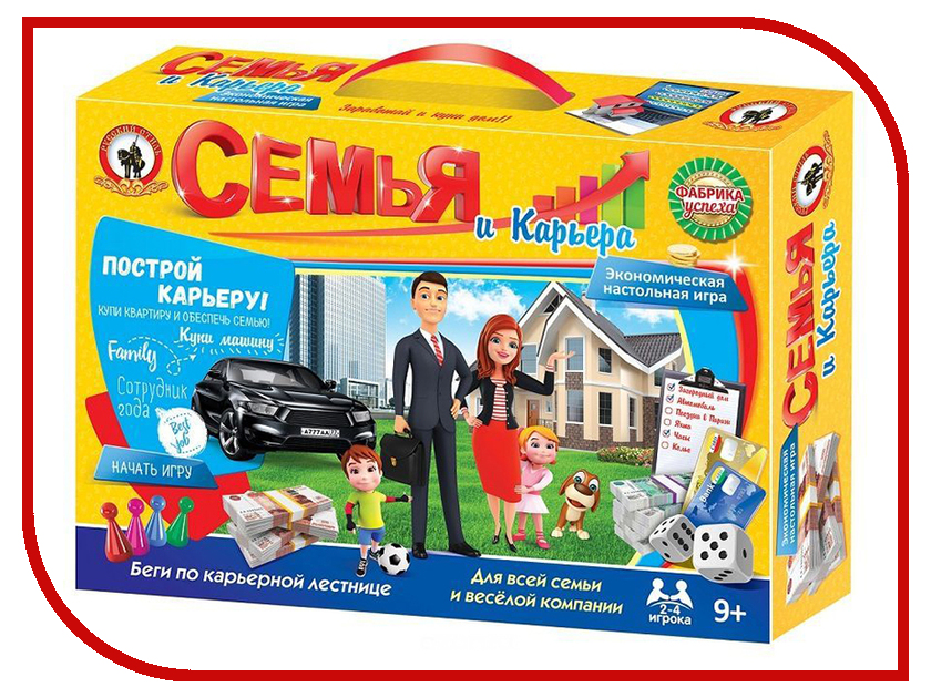 

Настольная игра Русский Стиль Семья и карьера 03504