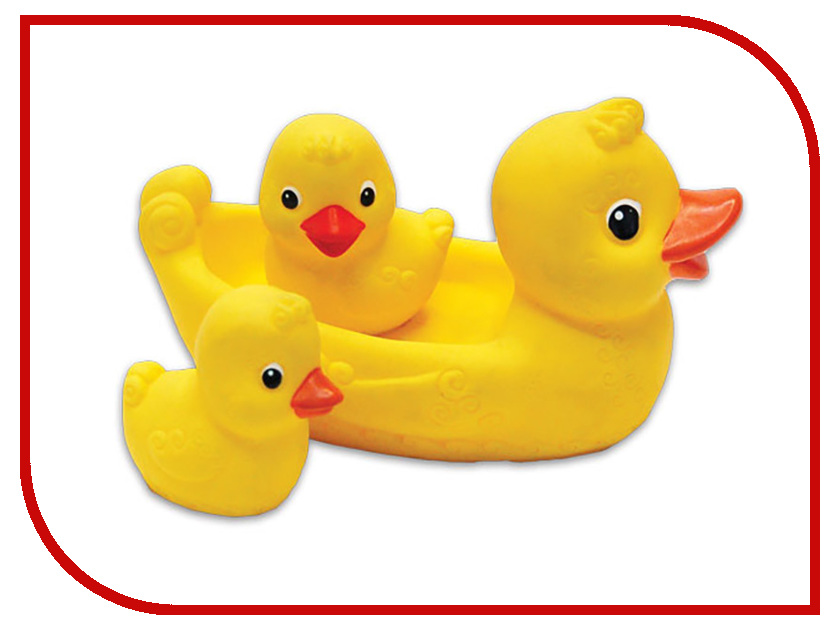 

игрушка Огонек Уточка с утятами С-674