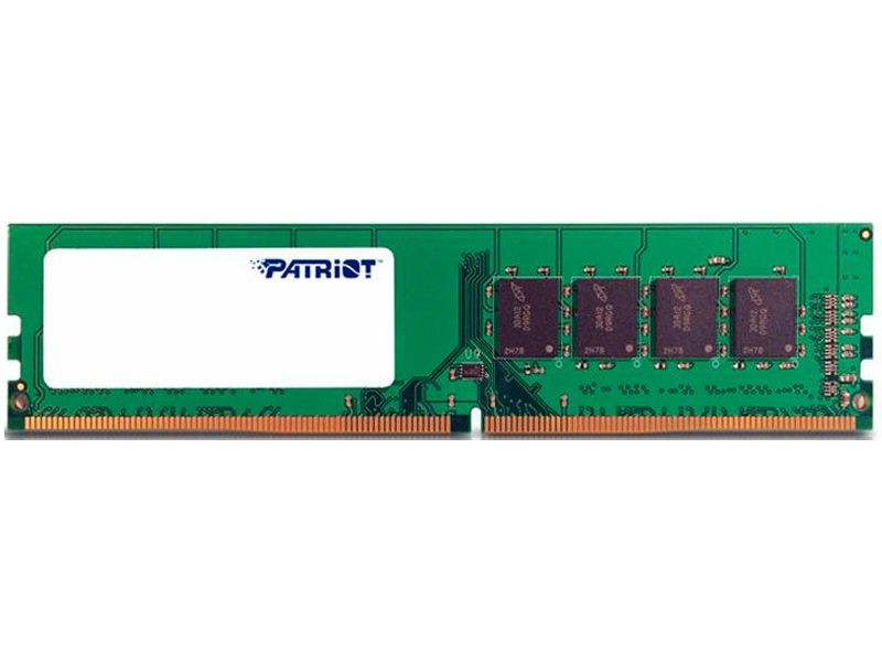 Модуль памяти Patriot Memory SL 8 ГБ DDR4 2666 МГц DIMM CL19 PSD48G266681 модуль памяти adata 8gb ddr4 2666 u dimm premier ad4u26668g19 bgn cl19 1 2v bulk