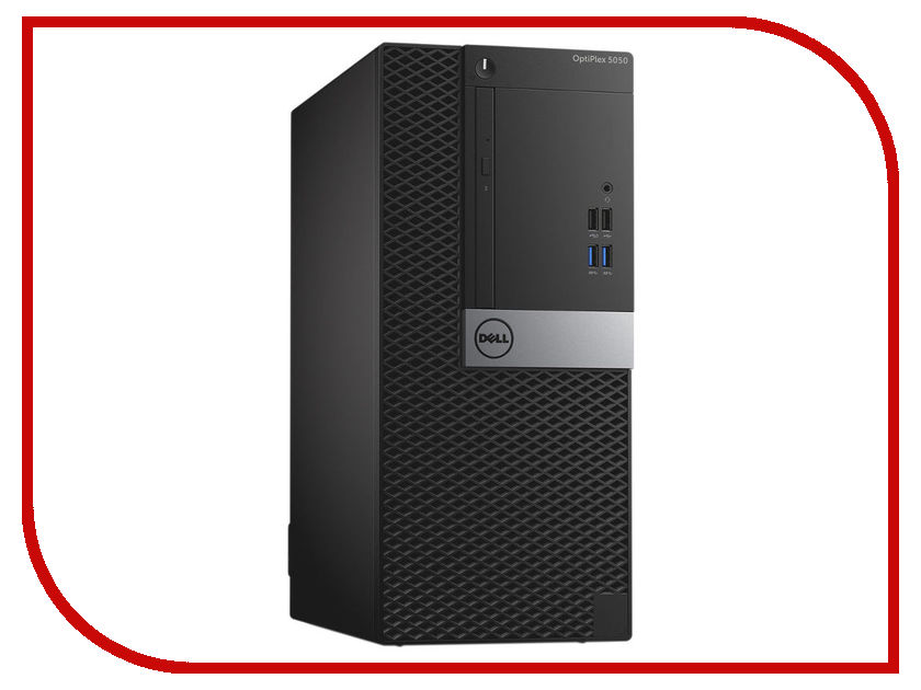 

Настольный компьютер Dell OptiPlex 5050 MT Black-Silver 5050-8299 (Intel Core i7-7700 3.6 GHz/8192Mb/1000Gb/DVD-RW/Intel HD Graphics/Ethernet/Windows 10 Pro 64-bit)