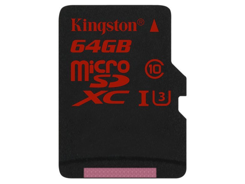 

Карта памяти 64Gb - Kingston MicroSDHC U3 UHS-I V30 A1 Canvas React SDCR/64GBSP, SDCR/64GBSP