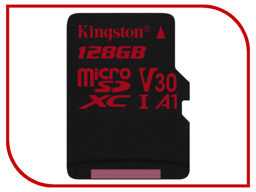 

Карта памяти 128Gb - Kingston MicroSDXC U3 UHS-I V30 A1 Canvas React SDCR/128GBSP