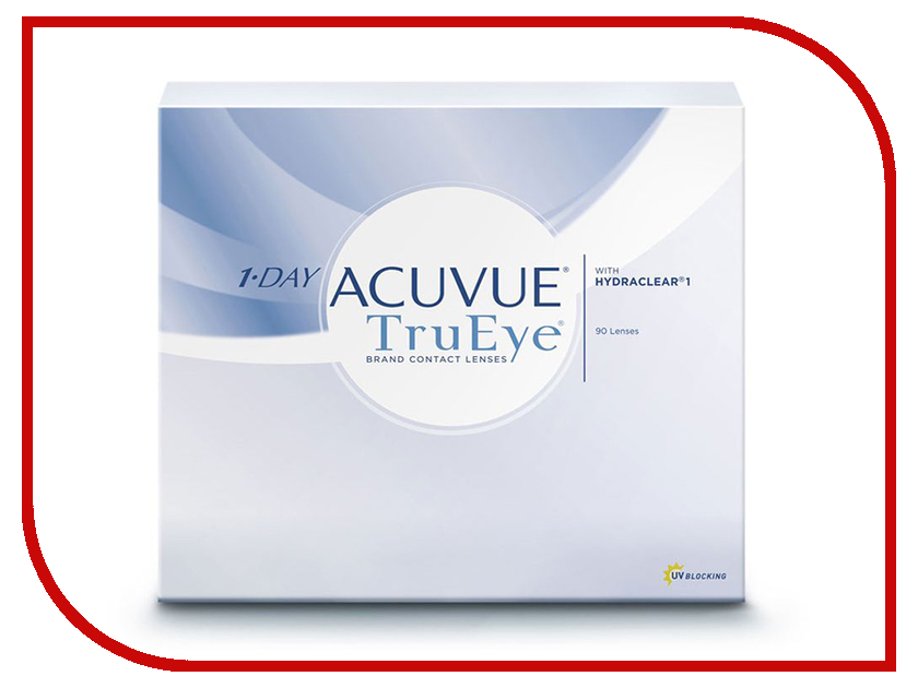 

Контактные линзы Johnson & Johnson 1-Day Acuvue TruEye (90 линз / 8.5 / -3)