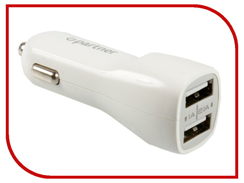 

Зарядное устройство Partner 2xUSB 2.1A ПР026560