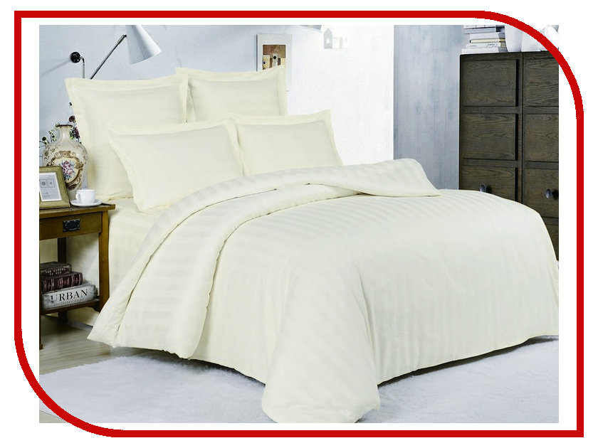 

Постельное белье Valtery OD-50 Комплект Семейный Страйп-Сатин